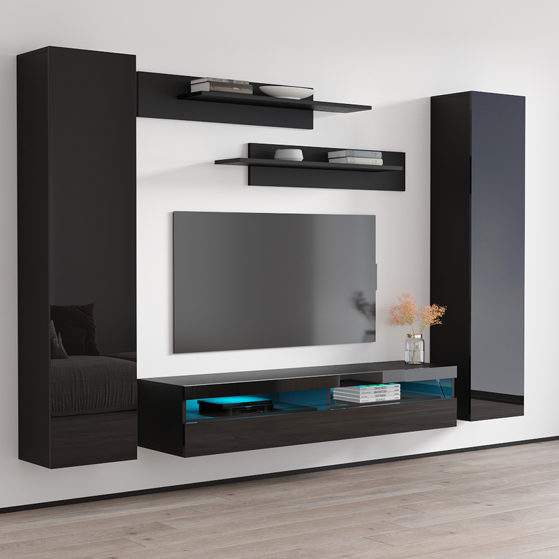Fly A 35TV Floating Entertainment Center - Meble Furniture