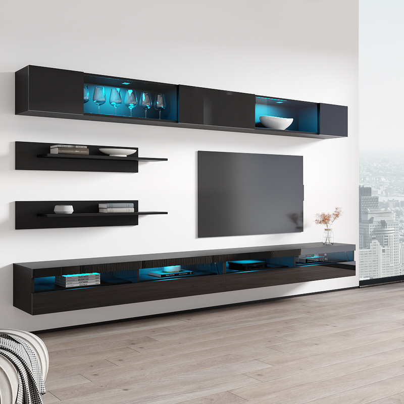 Fly I 35TV Floating Entertainment Center - Meble Furniture