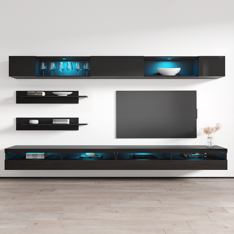Fly I 35TV Floating Entertainment Center - Meble Furniture