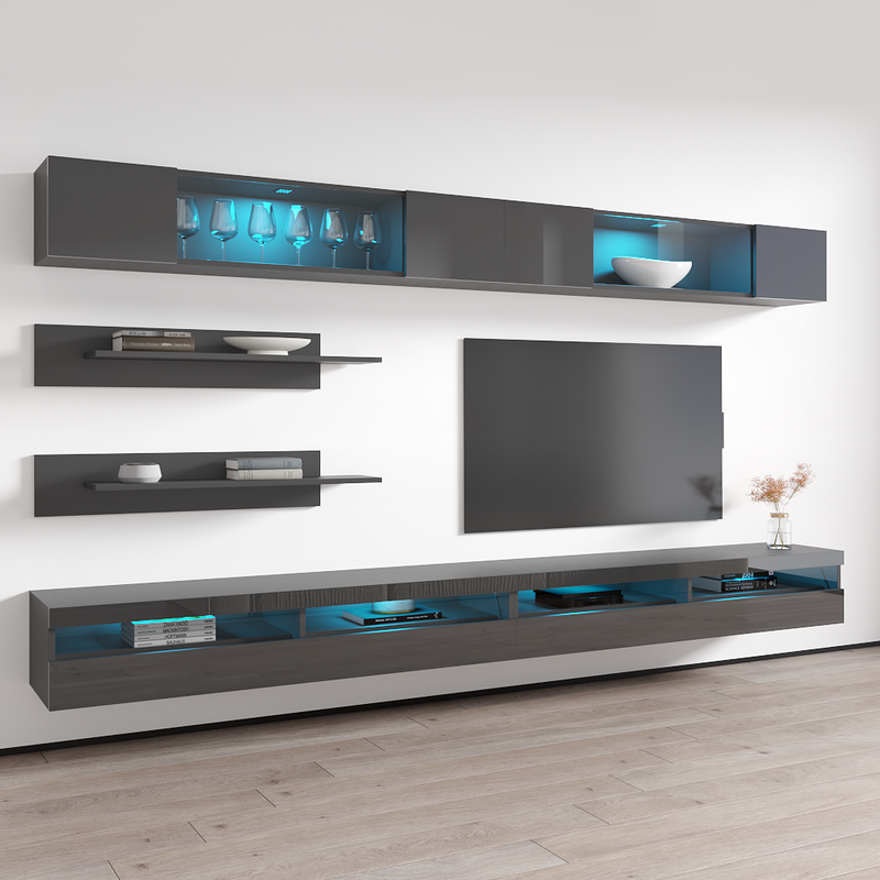 Fly I 35TV Floating Entertainment Center - Meble Furniture
