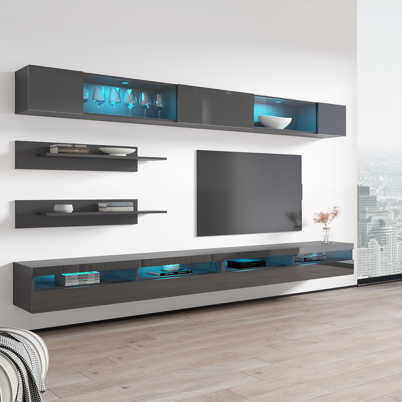 Fly I 35TV Floating Entertainment Center - Meble Furniture