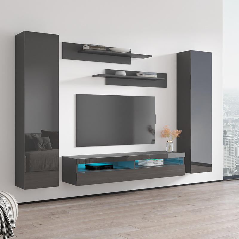 Fly A 35TV Floating Entertainment Center - Meble Furniture