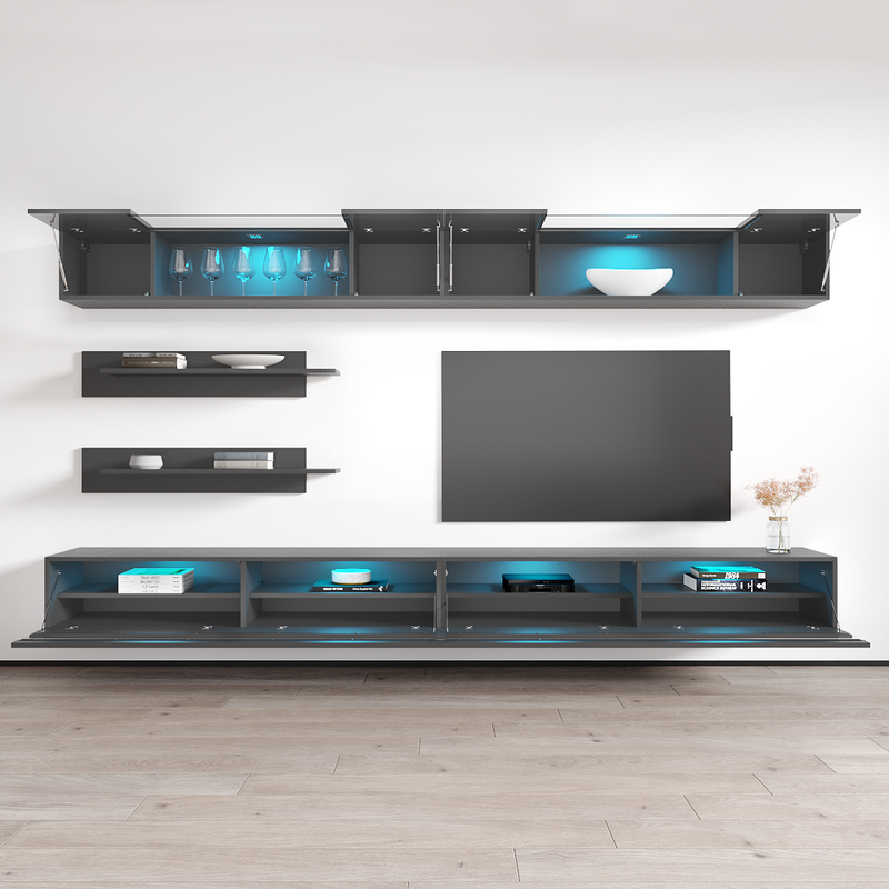 Fly I 35TV Floating Entertainment Center - Meble Furniture
