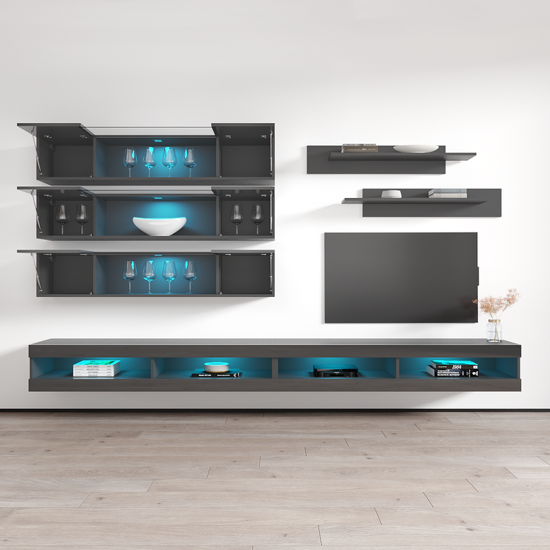 Fly J 34TV Floating Entertainment Center - Meble Furniture