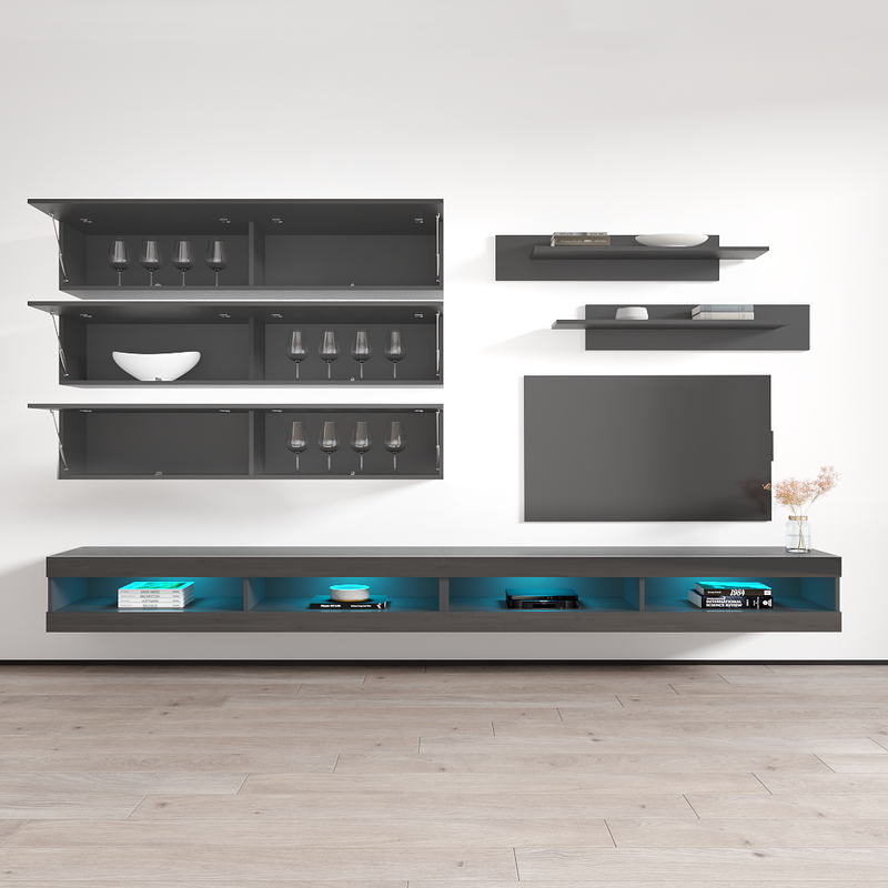 Fly J 34TV Floating Entertainment Center - Meble Furniture