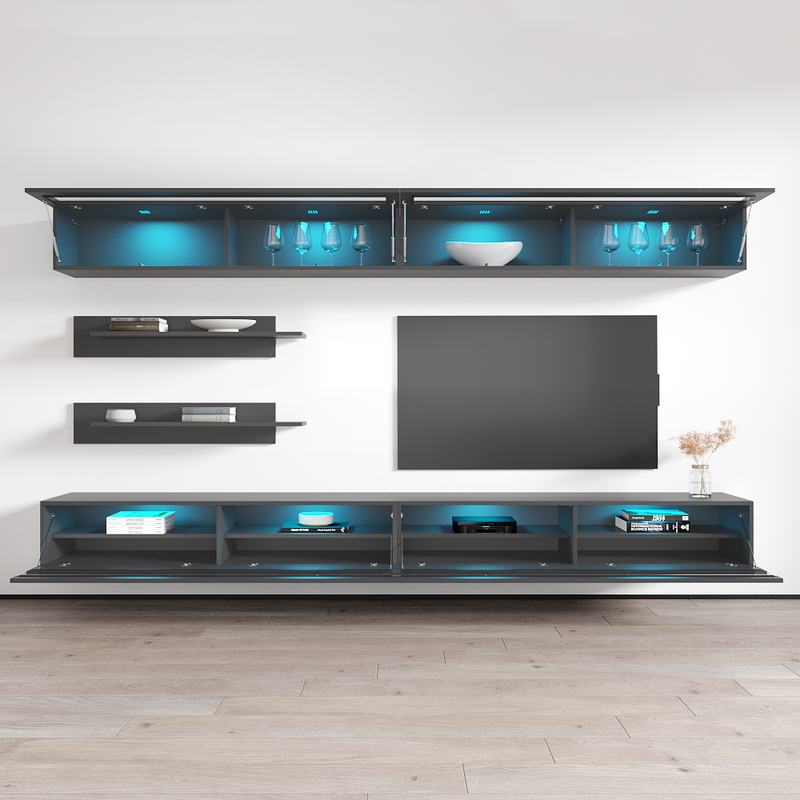 Fly I 35TV Floating Entertainment Center - Meble Furniture