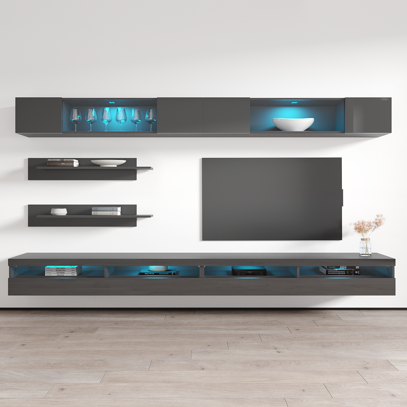 Fly I 35TV Floating Entertainment Center - Meble Furniture