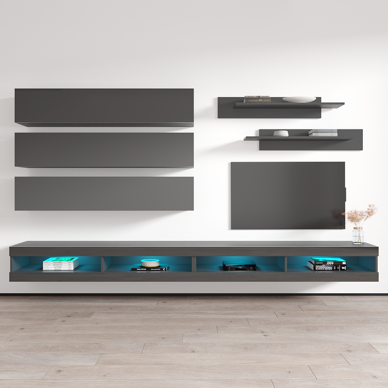 Fly J 34TV Floating Entertainment Center - Meble Furniture