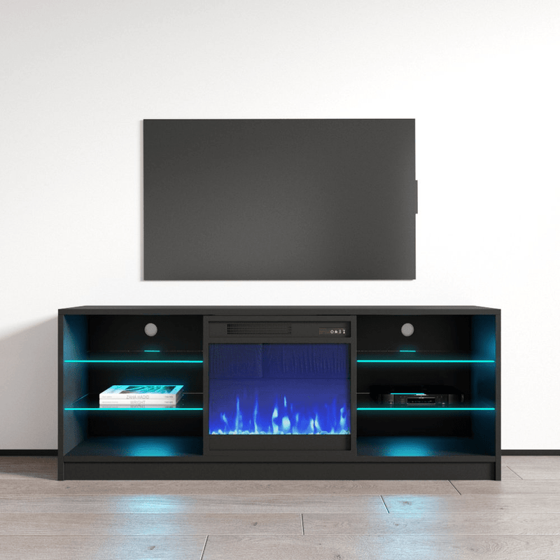 Manhattan Electric Fireplace 58" TV Stand - Meble Furniture
