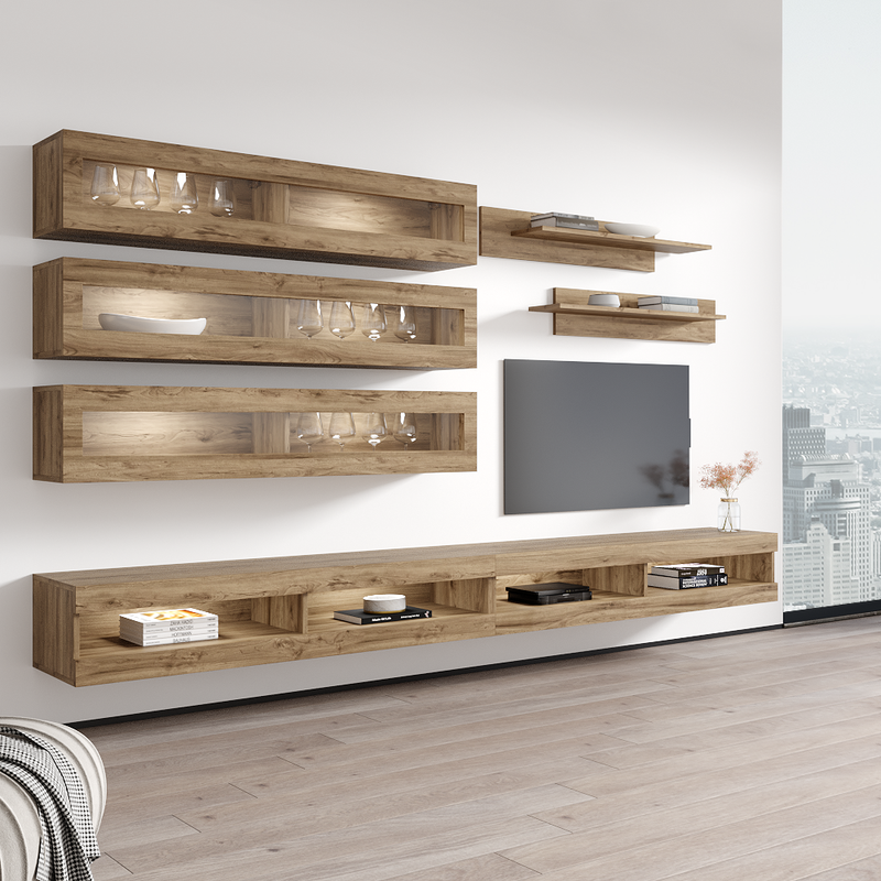 Fly J 34TV Floating Entertainment Center - Meble Furniture