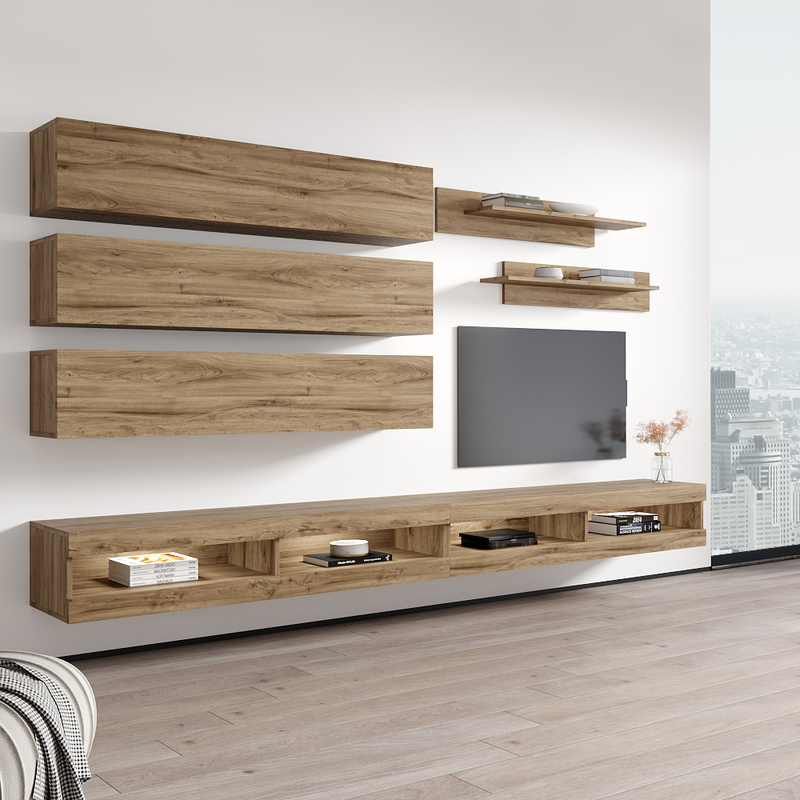 Fly J 34TV Floating Entertainment Center - Meble Furniture