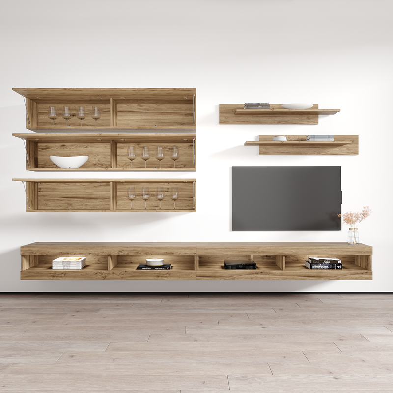 Fly J 34TV Floating Entertainment Center - Meble Furniture