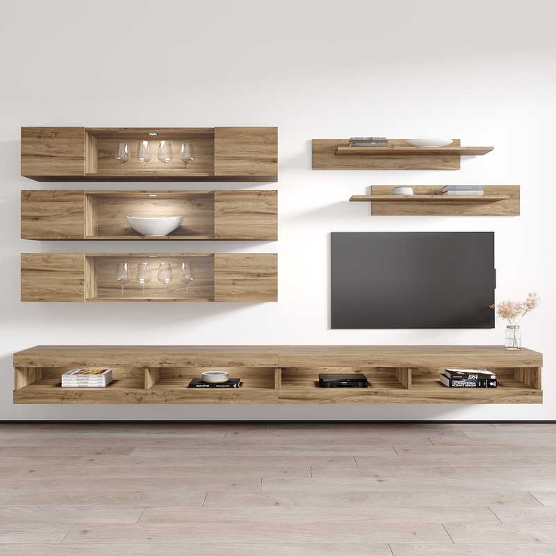 Fly J 34TV Floating Entertainment Center - Meble Furniture