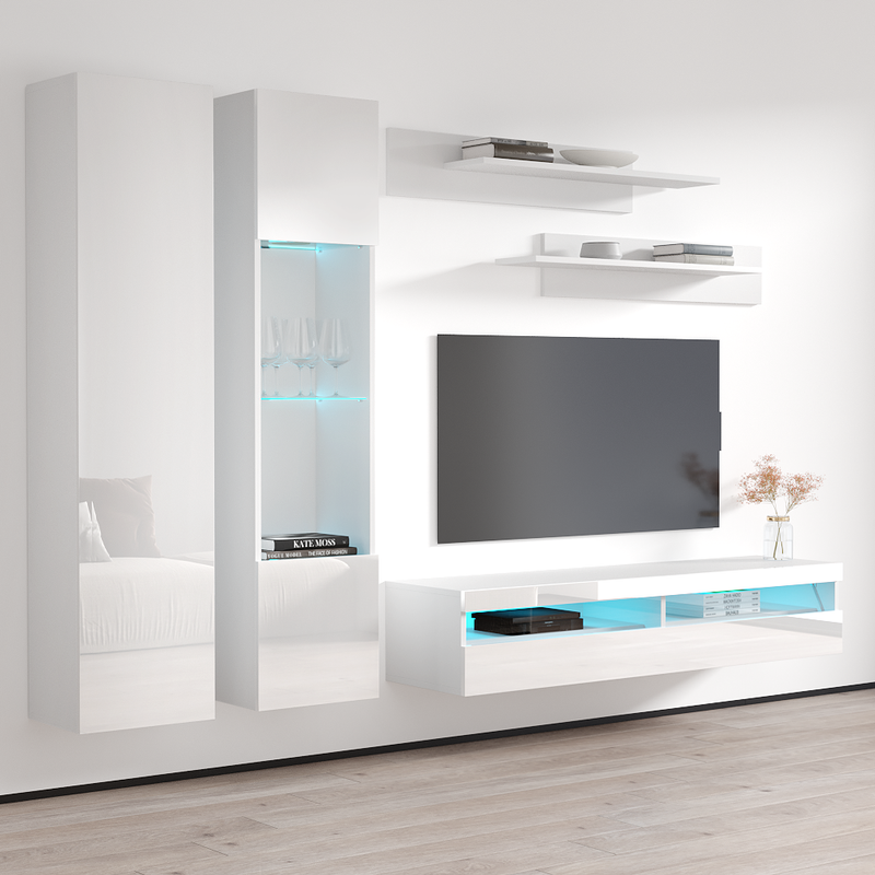 Fly A 35TV Floating Entertainment Center - Meble Furniture