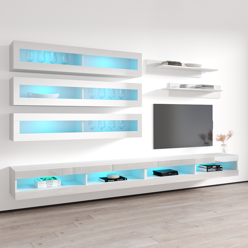 Fly J 34TV Floating Entertainment Center - Meble Furniture