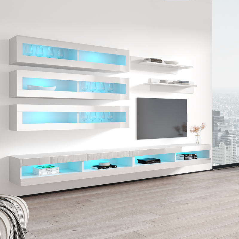 Fly J 34TV Floating Entertainment Center - Meble Furniture