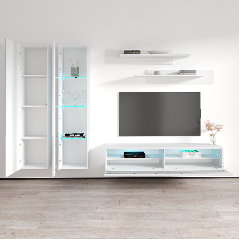 Fly A 35TV Floating Entertainment Center - Meble Furniture