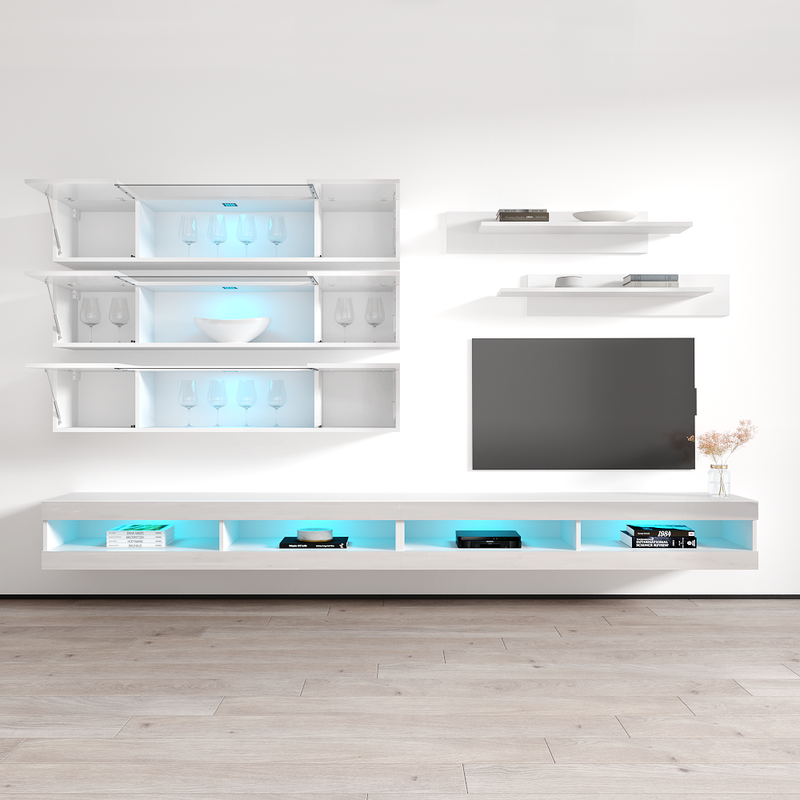 Fly J 34TV Floating Entertainment Center - Meble Furniture