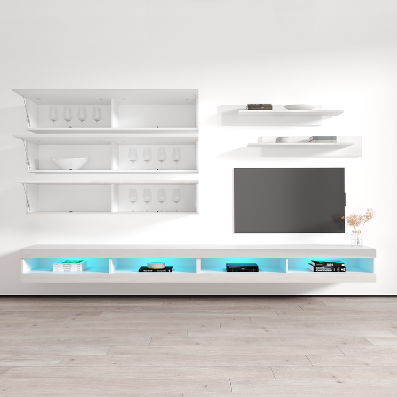 Fly J 34TV Floating Entertainment Center - Meble Furniture