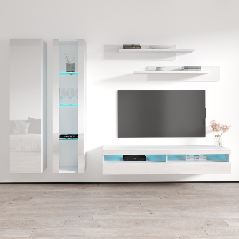 Fly A 35TV Floating Entertainment Center - Meble Furniture