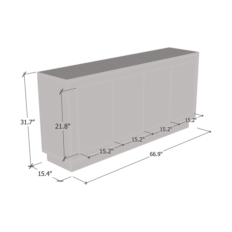 Benita 4D Sideboard - Meble Furniture