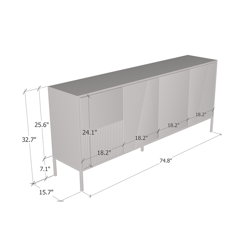 Debora 04 Sideboard - Meble Furniture