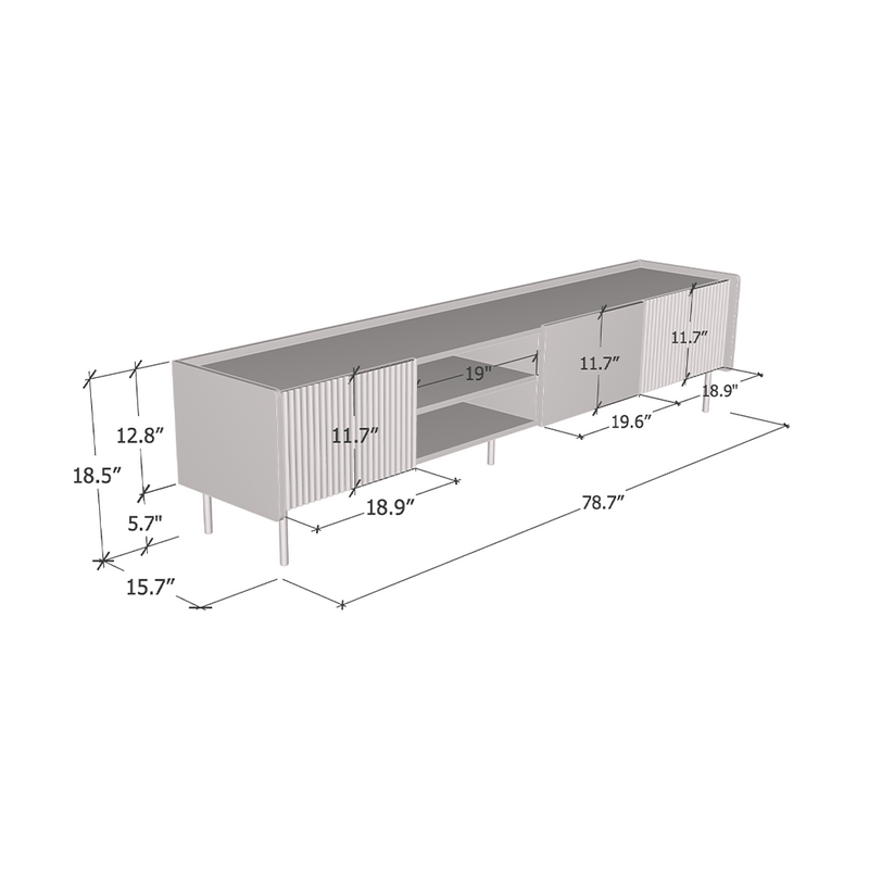 Brandy 3D TV Stand - Meble Furniture