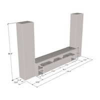 Milano 200 Floating Entertainment Center - Meble Furniture