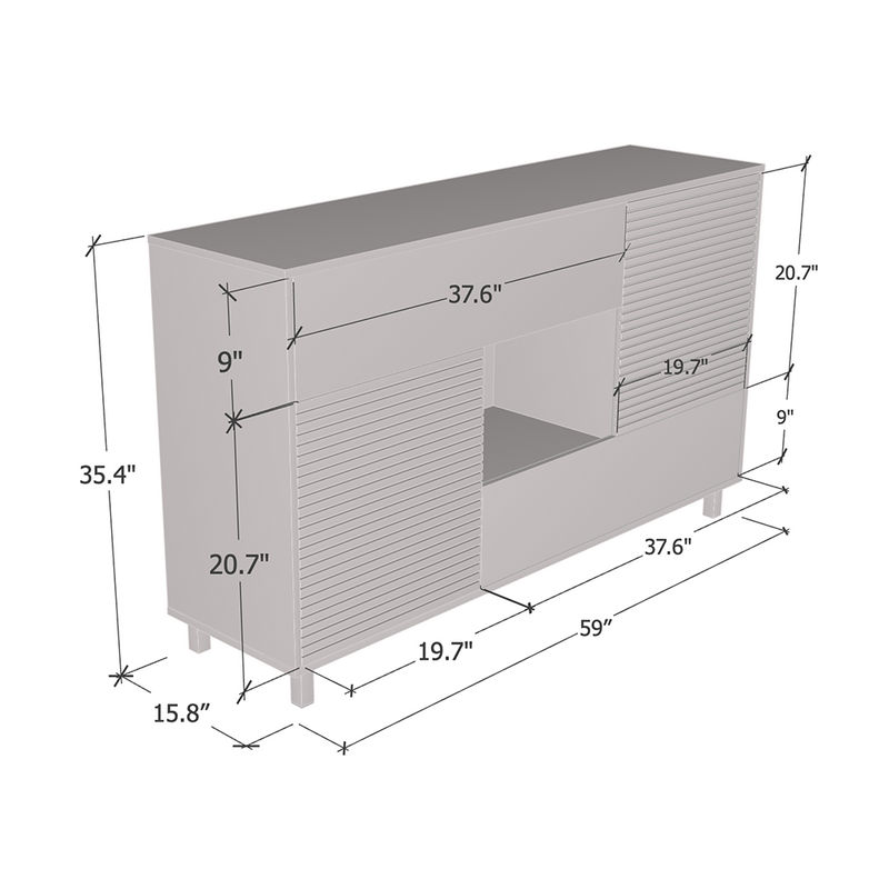 Winston 2D2S Sideboard - Meble Furniture