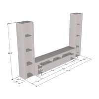 Milano 200 Floating Entertainment Center - Meble Furniture