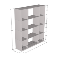 Napoli Bookcase - Meble Furniture