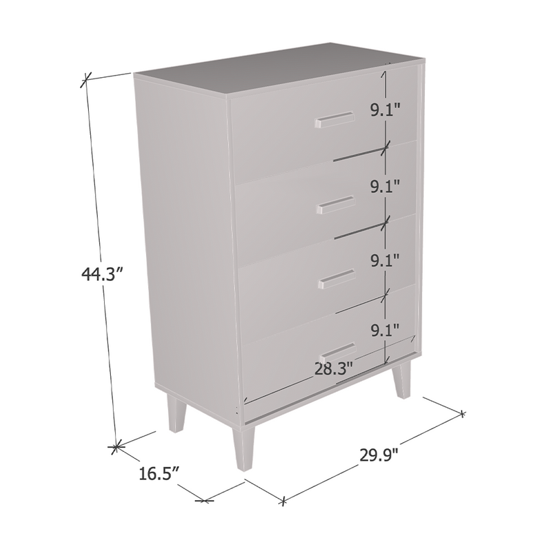 Nevada 4S Dresser - Meble Furniture