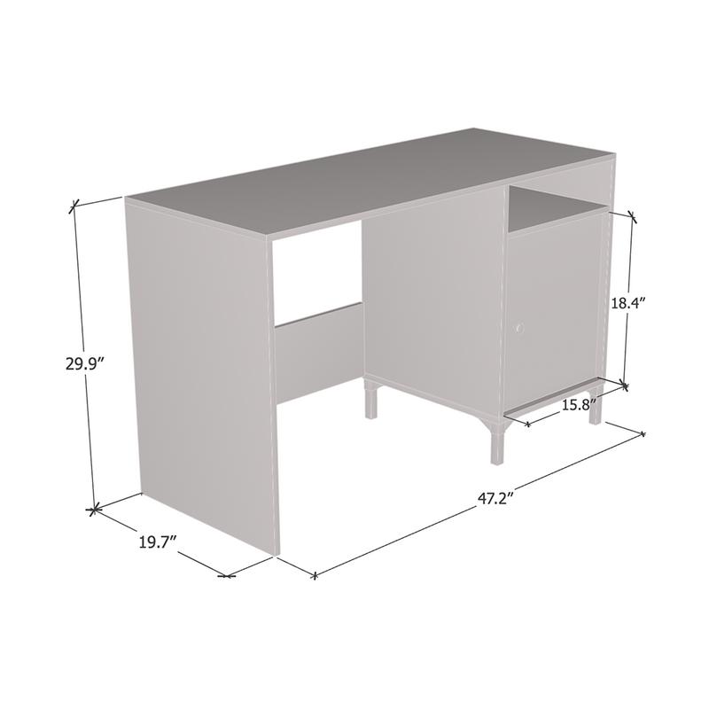 Denver 1D Desk - Meble Furniture