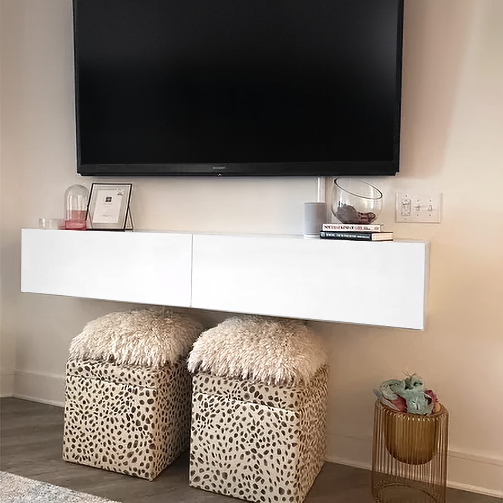 Luru Mueble TV 180cm madera y ratán - Muebles salón - Wabi Home