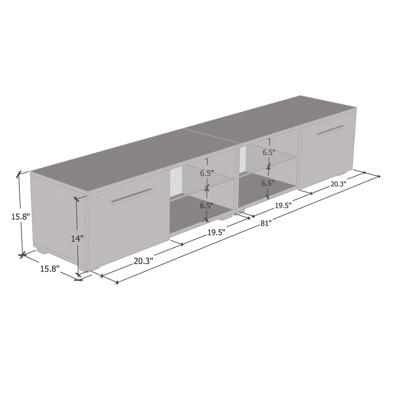 Moon TV Stand - Meble Furniture