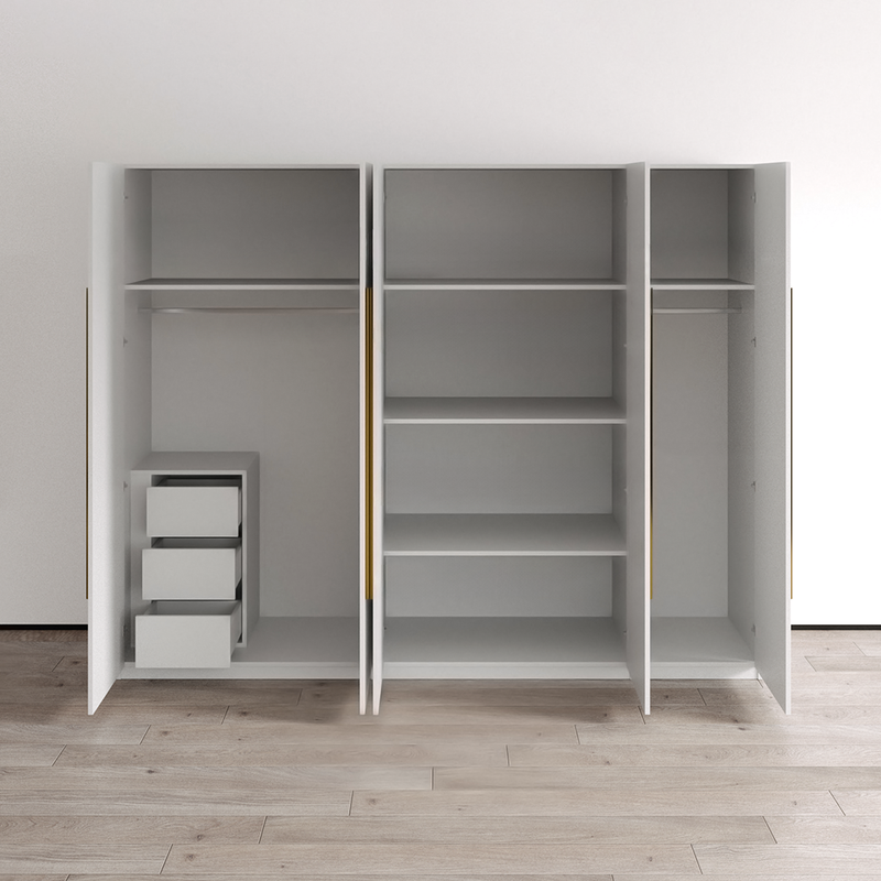 Adeline 2D2D1D Wardrobe - Meble Furniture