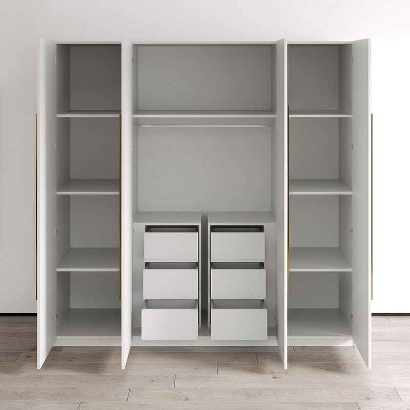 Adeline 1D2D1D Wardrobe - Meble Furniture