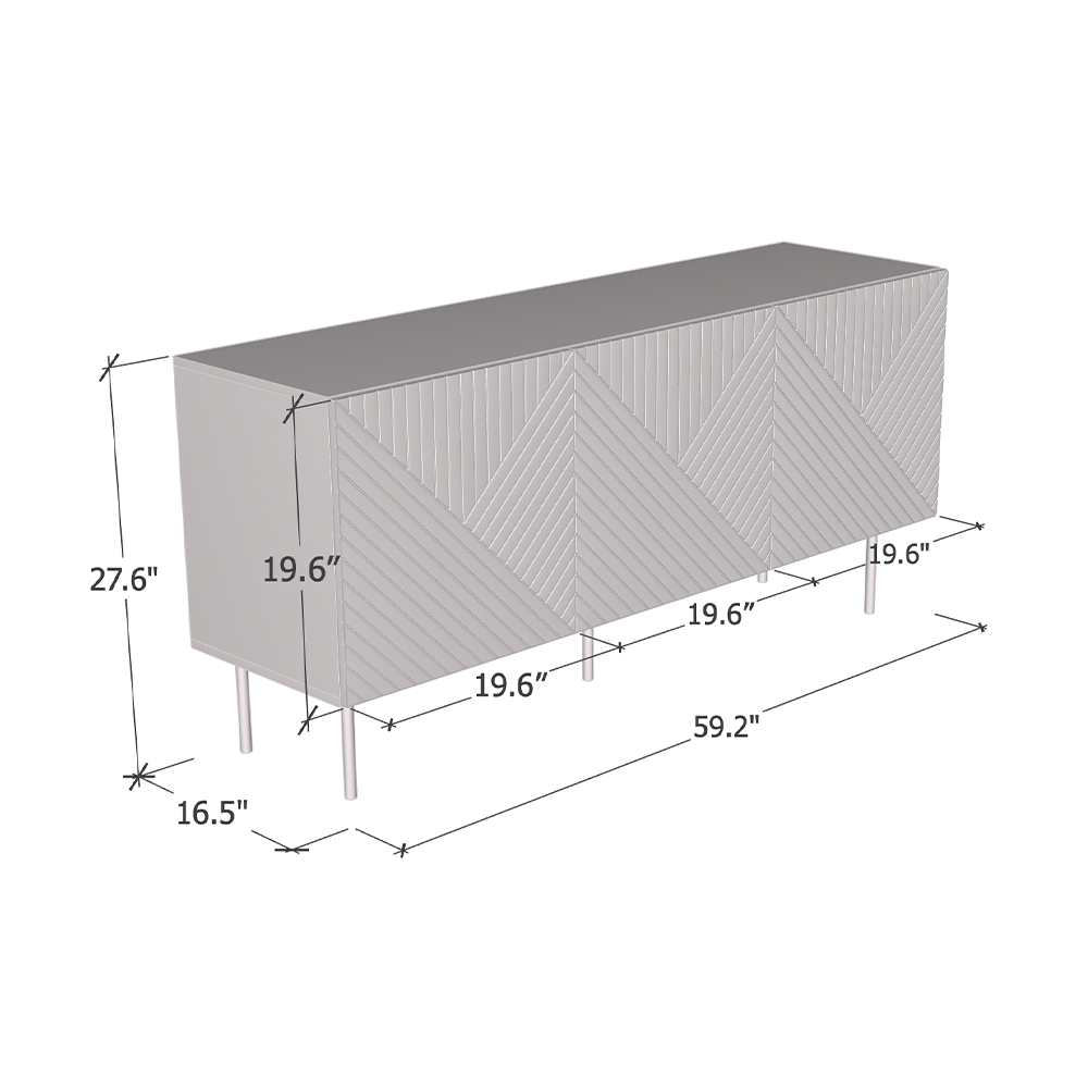 Art Deco Sideboard - Meble Furniture