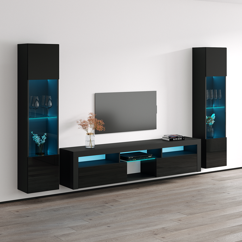 Bari 200 Floating Entertainment Center - Meble Furniture