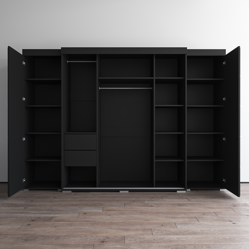 Aria 3D-EXEX Wardrobe with 3 Mirrors - Meble Furniture