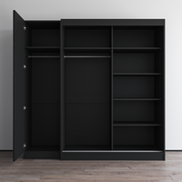 Aria 2D-EX Wardrobe with 1 Mirror - Meble Furniture