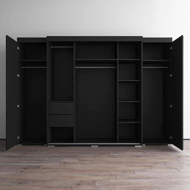 Aria 3D-EXEX Wardrobe with 3 Mirrors - Meble Furniture
