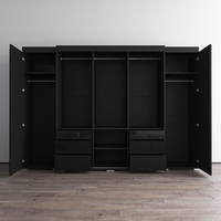 Monaco 3D-EXEX Wardrobe with 1 Mirror - Meble Furniture