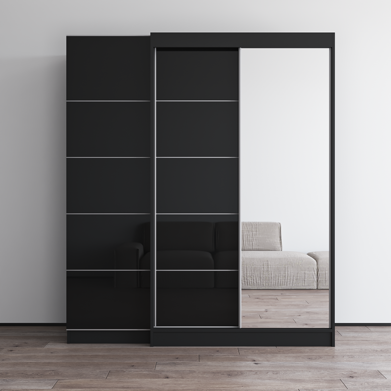 Aria 2D120-EX Wardrobe with 1 Mirror - Meble Furniture