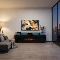 Eva-KBL Fireplace TV Stand - Meble Furniture