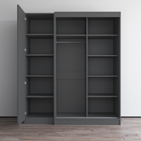 Aria 2D120-EX Wardrobe with 1 Mirror - Meble Furniture