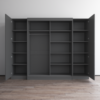 Aria 2D-EXEX Wardrobe with 2 Mirrors - Meble Furniture