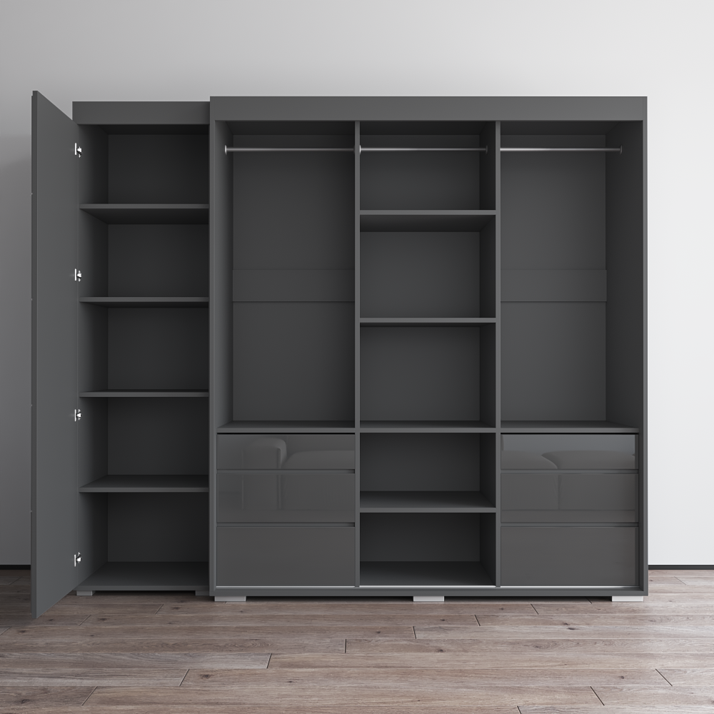 Monaco 3D-EX Wardrobe - Meble Furniture