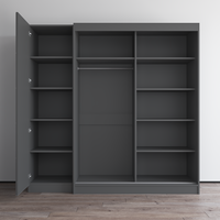 Aria 2D-EX Wardrobe with 1 Mirror - Meble Furniture