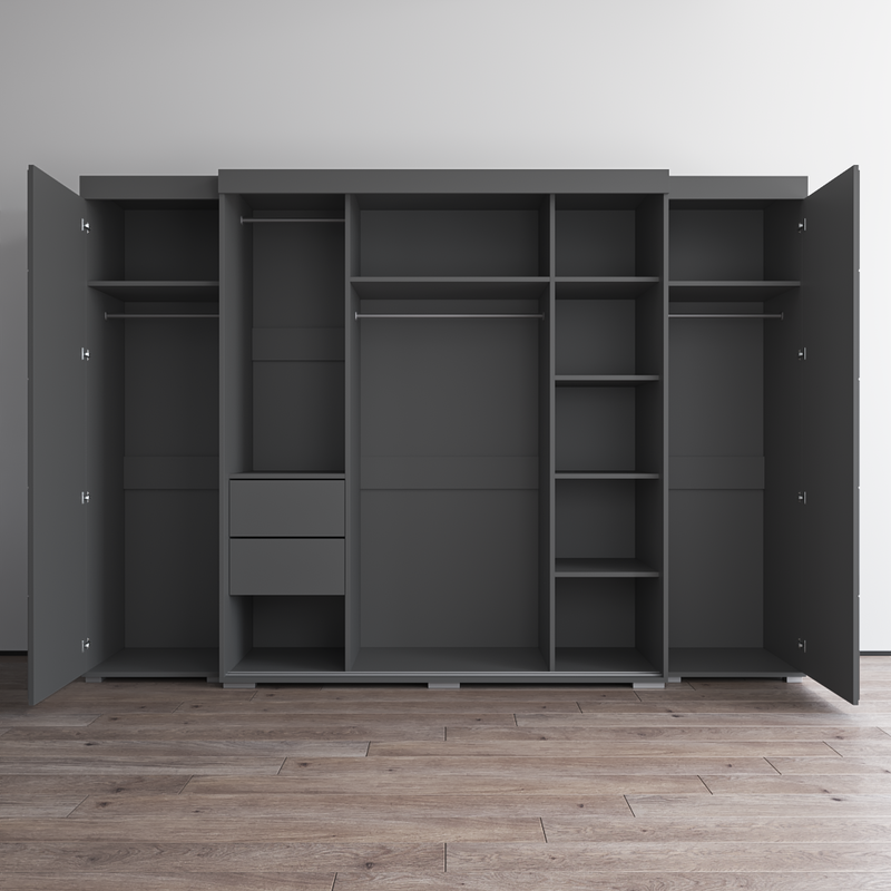 Aria 3D-EXEX Wardrobe with 1 Mirror - Meble Furniture